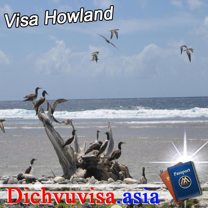 Thủ tục visa công tác Đảo Howland