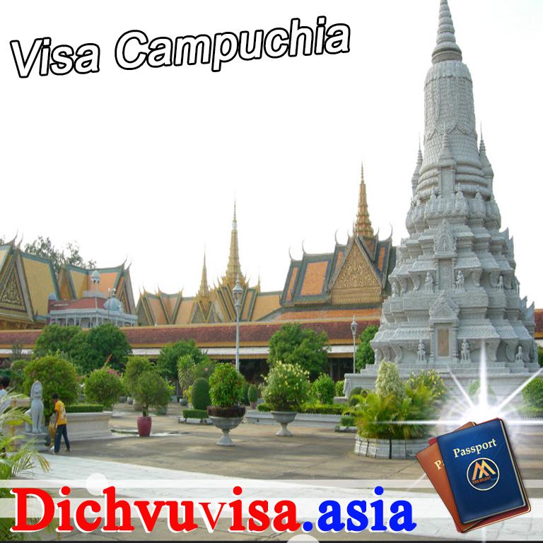 Thủ tục visa du lịch Căm-pu-chia