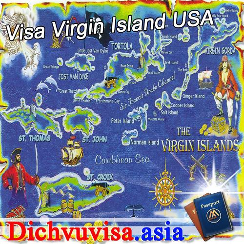 Thủ tục xin visa đến quần đảo Virgin thuộc Mỹ (US Virgin Islands)
