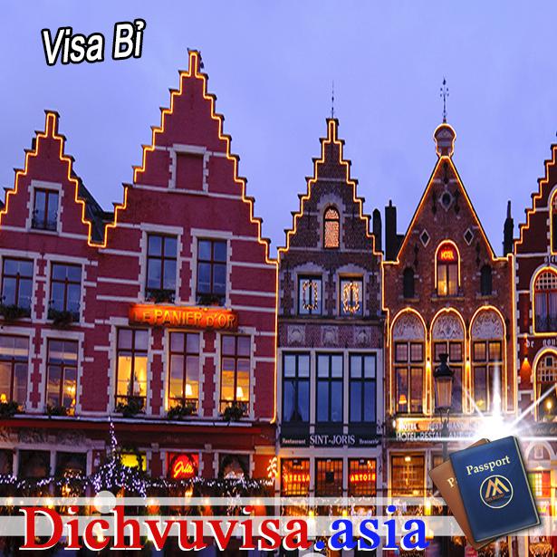 Thủ tục xin visa công tác Bỉ ngắn hạn 90 ngày
