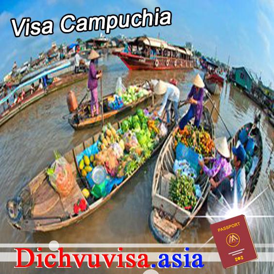 Thủ tục visa công tác Căm-pu-chia