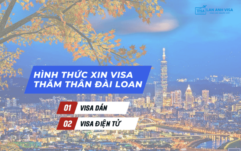 Loại visa thăm thân Đài Loan phổ biến