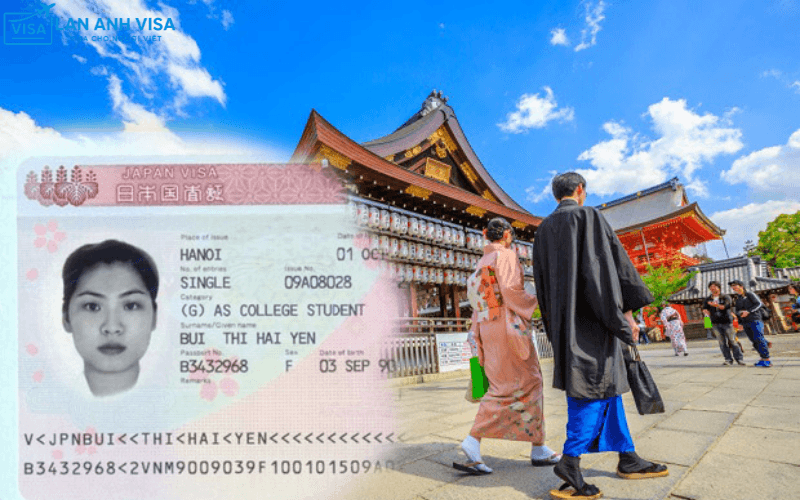 Thủ tục và kinh nghiệm xin visa Nhật du lịch 