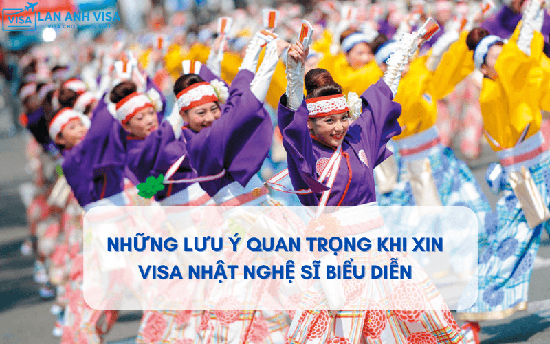 Quy trình xin Visa Nhật nghệ sĩ biểu diễn